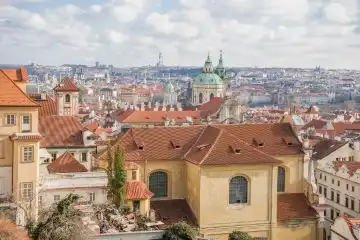architecture and history in Prague Czech Republic