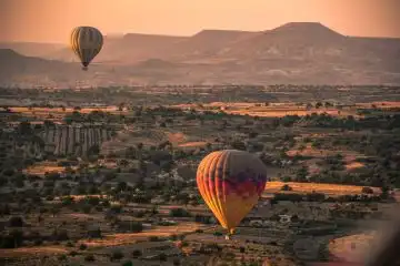 unique landscapes in Cappadocia Turkey